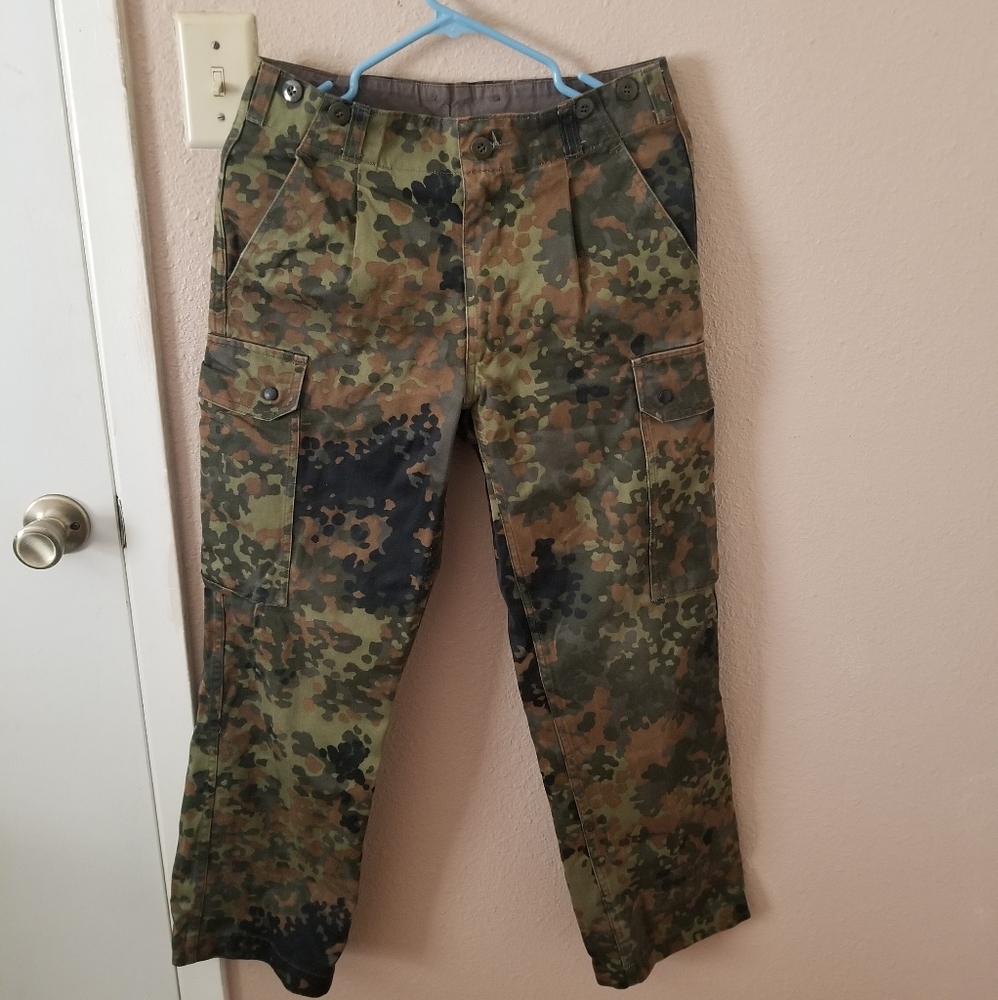 German Flecktarn Camo Pants